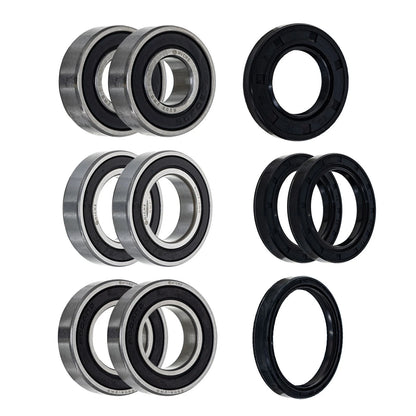 Wheel Bearing Seal Kit for Honda FourTrax (MK1008355, 6202-2RS, 6904-2RS, 6007-2RS)