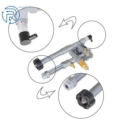 Pressure Washer Pump Head for AR SRMW RMW2.2G24 RMW2G23B RMW2G24 (AR42940)