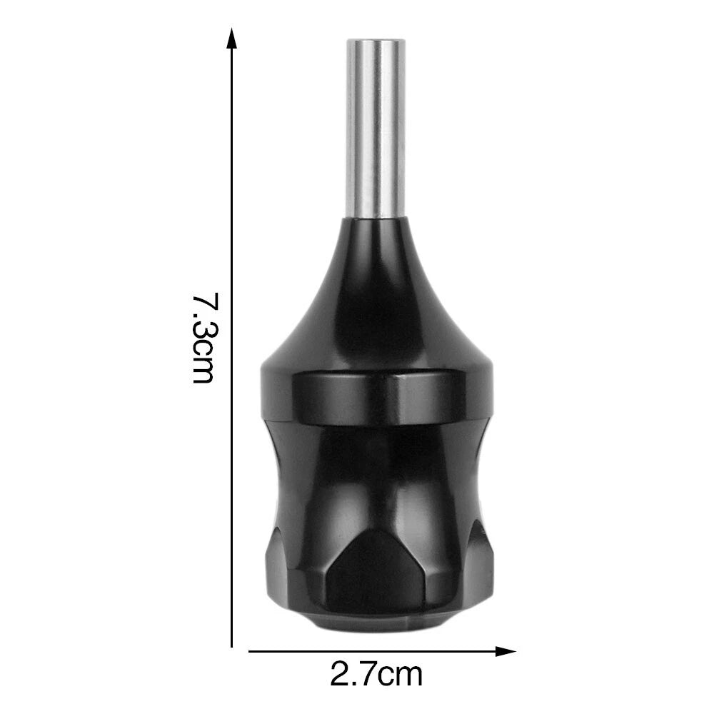 Professional Black Tattoo Cartridge Grip with 78mm Needle Plunger