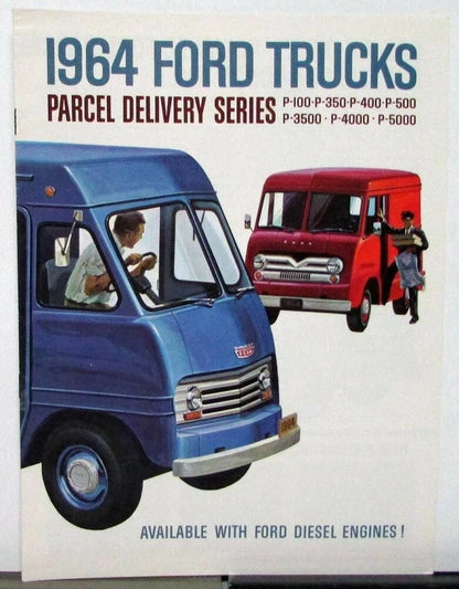 1964 Ford Parcel Delivery Truck Sales Brochure Original