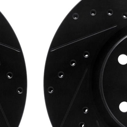 Rotor Set for Chevy Astra (2004–2008) | Drilled and Slotted | ALX-PAU-DF-8002-65003-CLA2