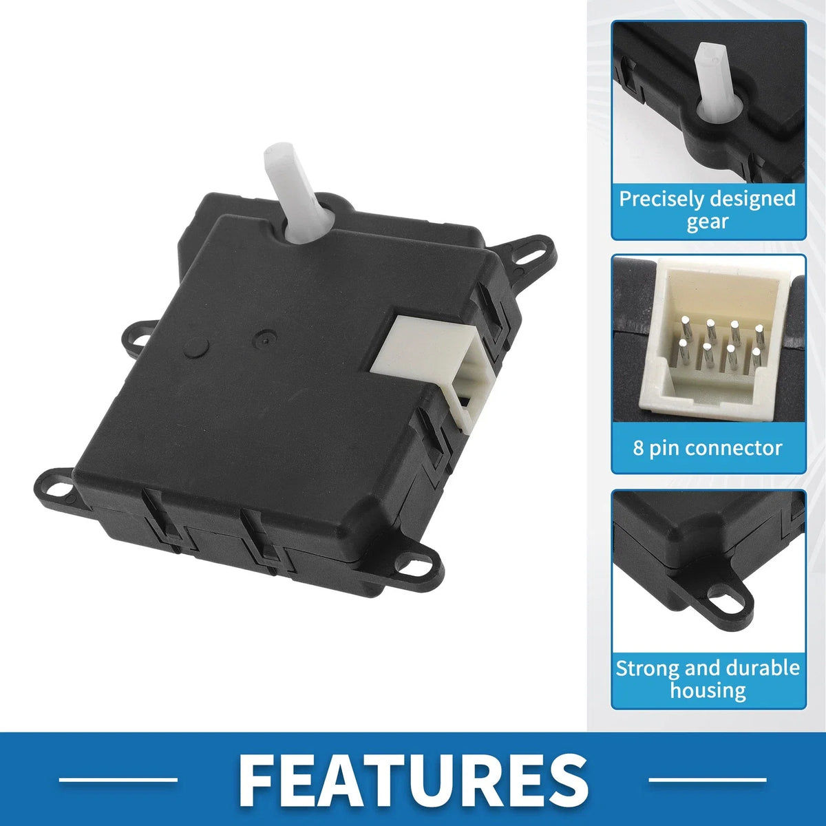 HVAC Heater Blend Door Control Actuator for Ford A9513 (1998) No.F4SZ19E616B
