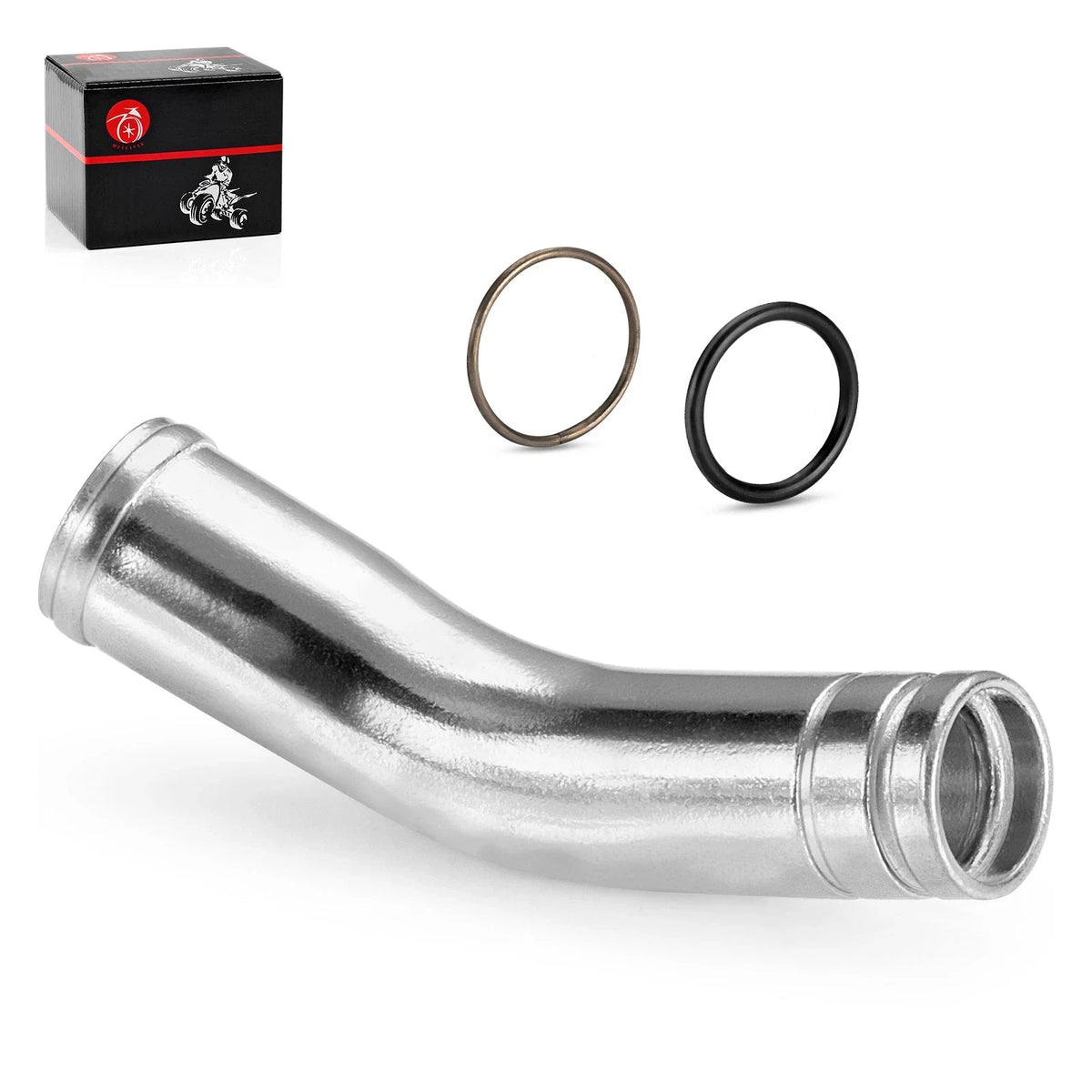 Water Pump Joint Tube Coolant Radiator Hose for Yamaha RZ350 (1983–1990)