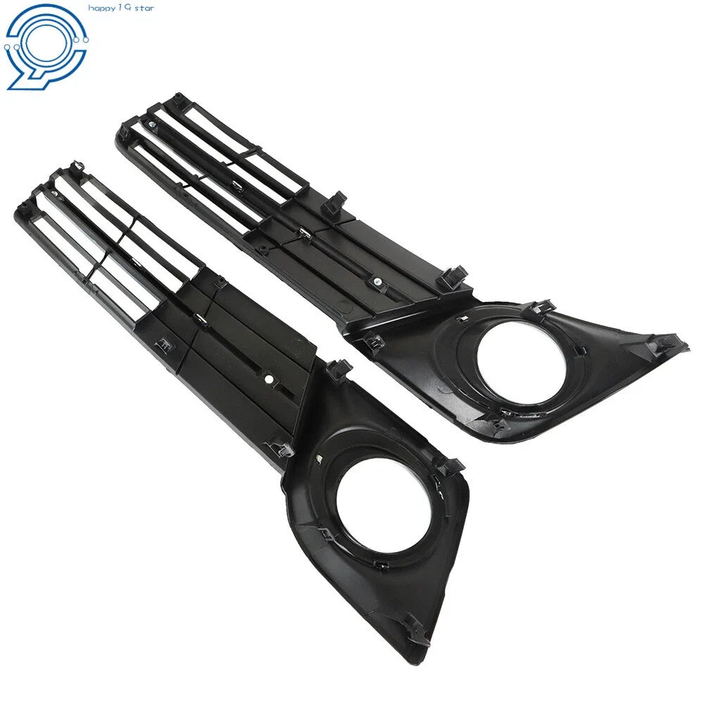 Set of 2 Fog Light Bezels for Toyota Camry SE Sport (2012–2014) Black
