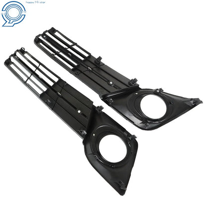 Set of 2 Fog Light Bezels for Toyota Camry SE Sport (2012–2014) Black