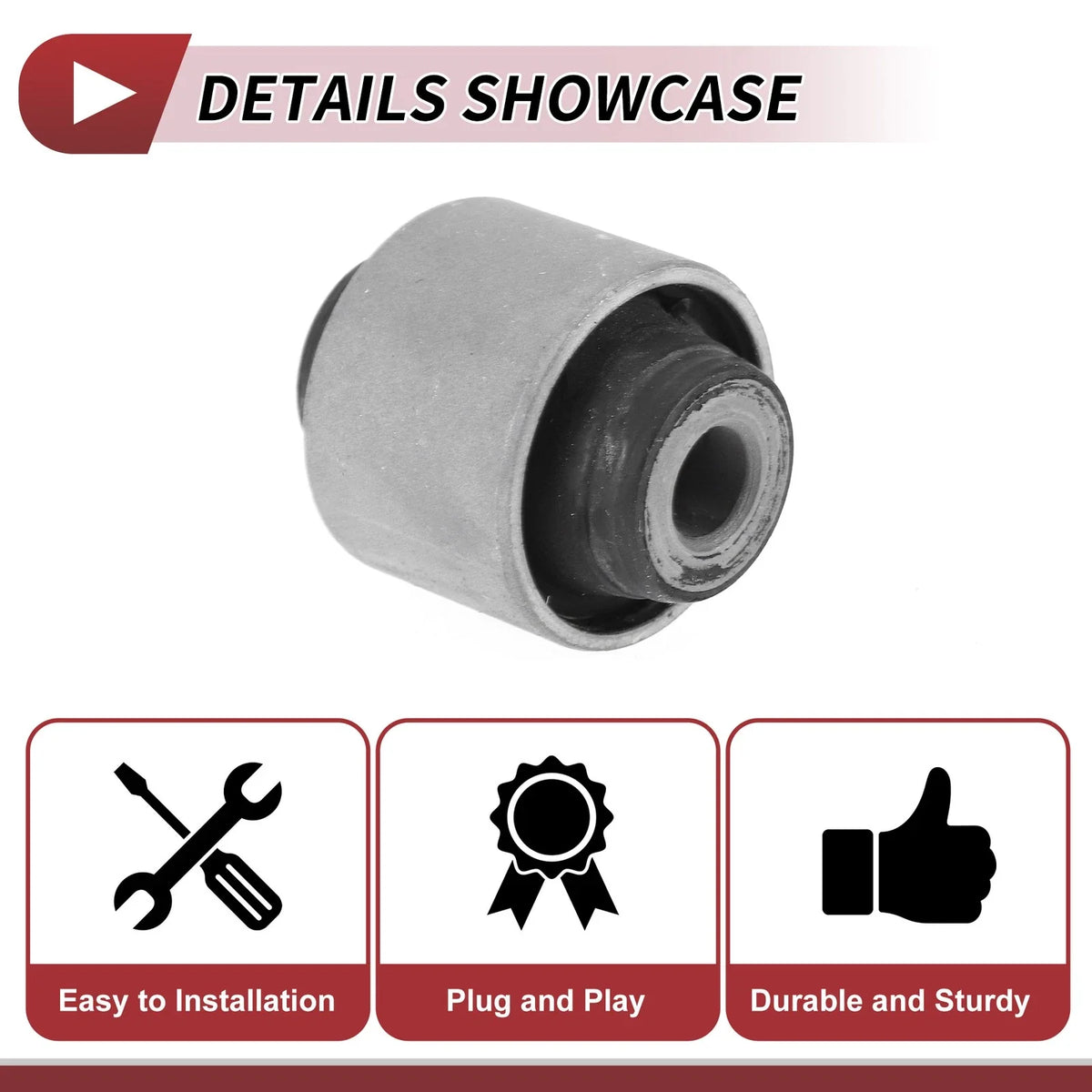 Rear Lower Shock Mount Knuckle Bushing for Honda Accord Civic Acura CL (1994–2002)