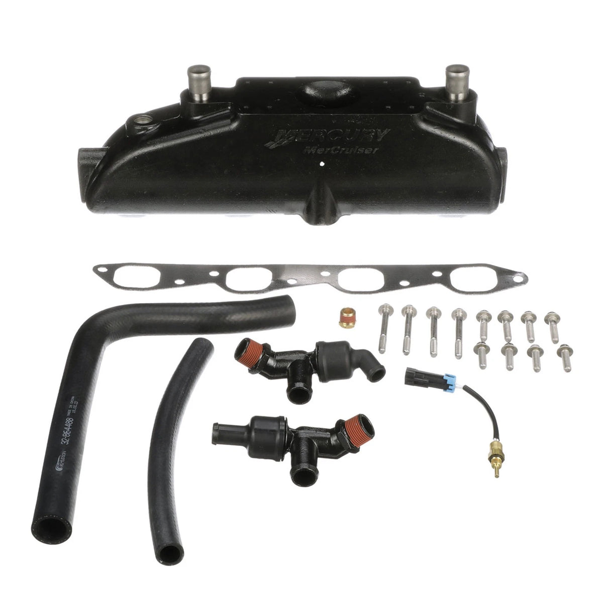 Exhaust Manifold Conversion for Mercury Marine/Mercruiser (866178A02)