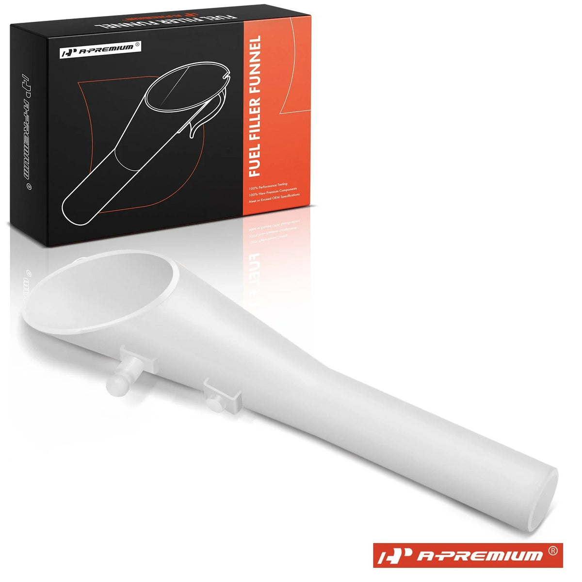 Capless Fuel Funnel for Ford F-150, Explorer, Flex, Jeep, Lincoln, Dodge