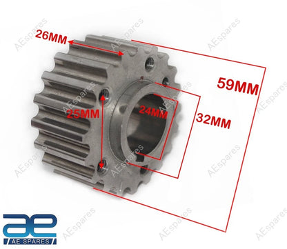 Crank Shaft Timing Pulley for Suzuki Sidekick (1994–1998)