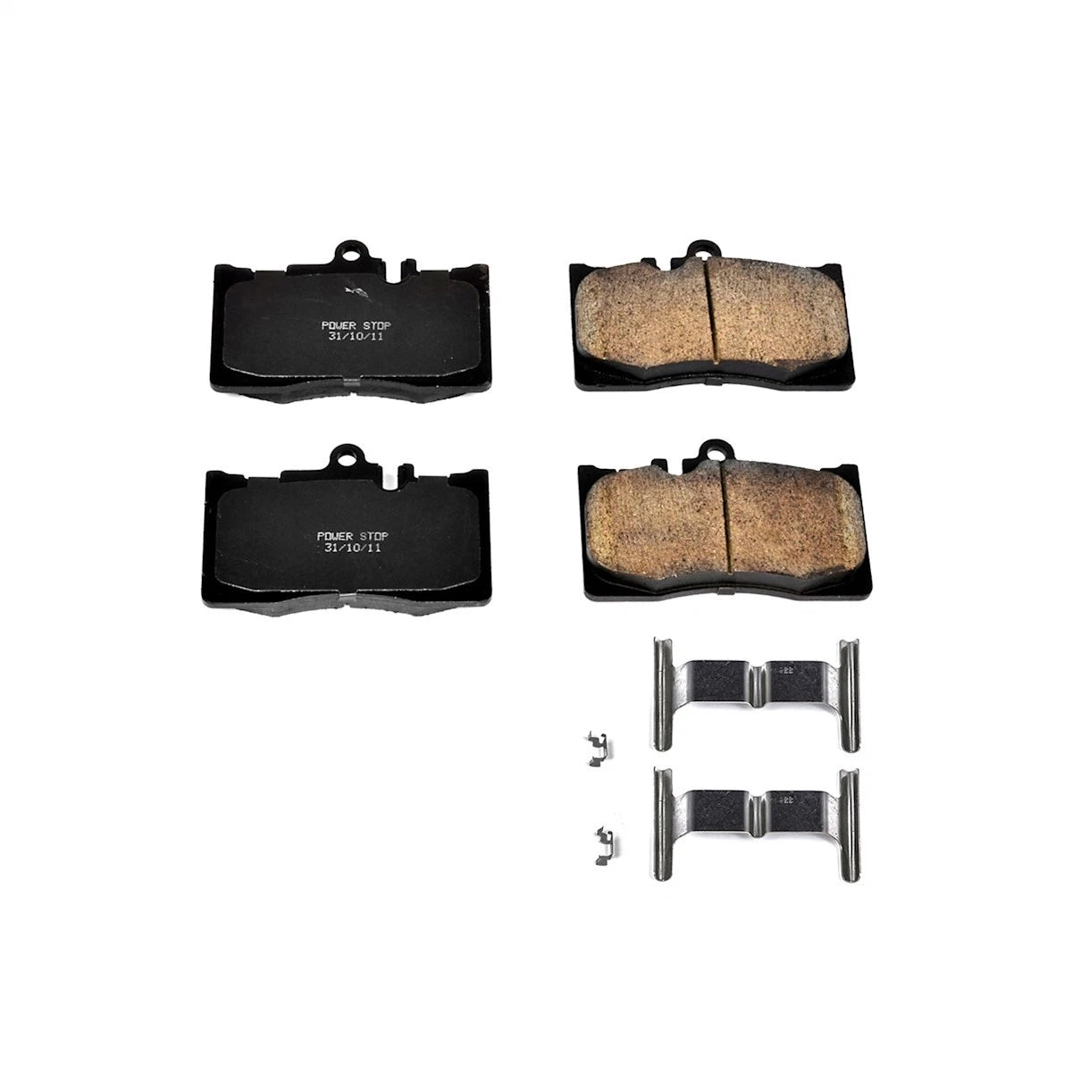 2X Powerstop Brake Pad Sets 17-870 for Lexus LS430 (2001–2006) Front Sedan