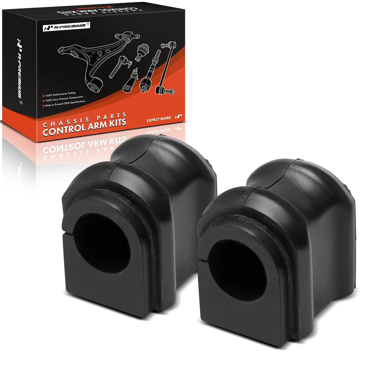 2X Front Sway Bar Bushing Kit for Toyota Prius (2016–2019) 48815-47040