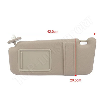 Sun Visor Set for Toyota Venza (2009–2016) Beige