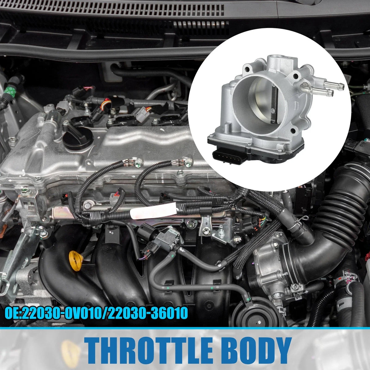 Throttle Body Actuator No.2203036010 for Toyota Camry 2.5L L4 (2010–2017)