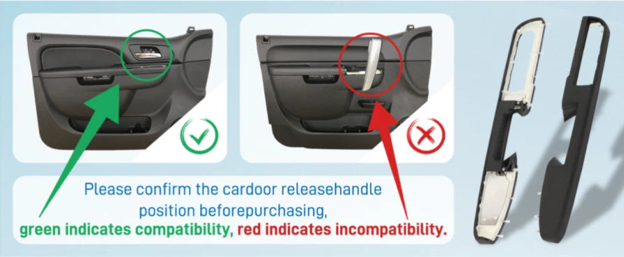 Driver Side Door Armrest Repair for Chevy Tahoe Silverado (2010–2014) 80994, 80995, 926-740, LA070WV1-TD05