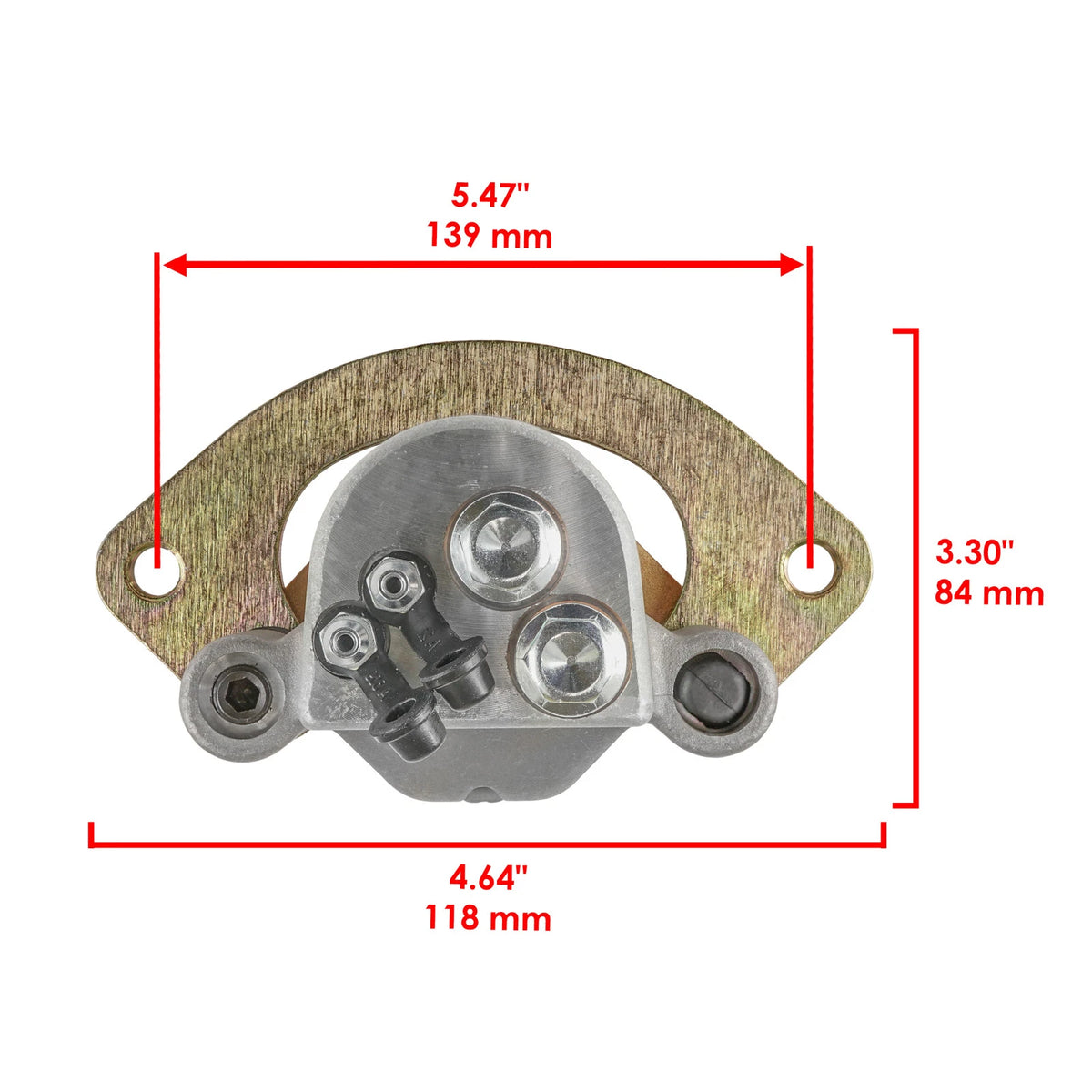 Set of 2 Brake Calipers with Pads for Polaris (1911458, 1911459) MP2315CR220SU