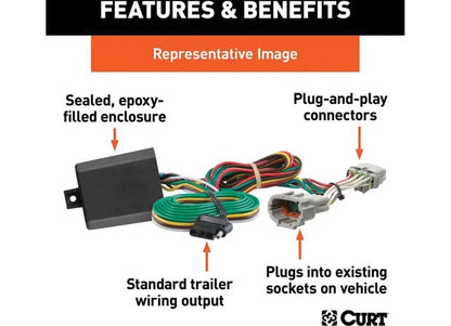 Curt 56543 Wiring Harness for BMW X3 (2022)