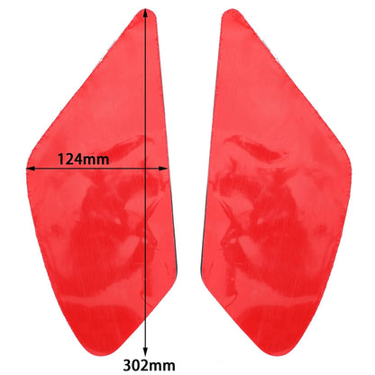 Pair Rubber Tank Protector Side Tankpad for Ducati Monster 797 (2017–2019) Side-145-BLK