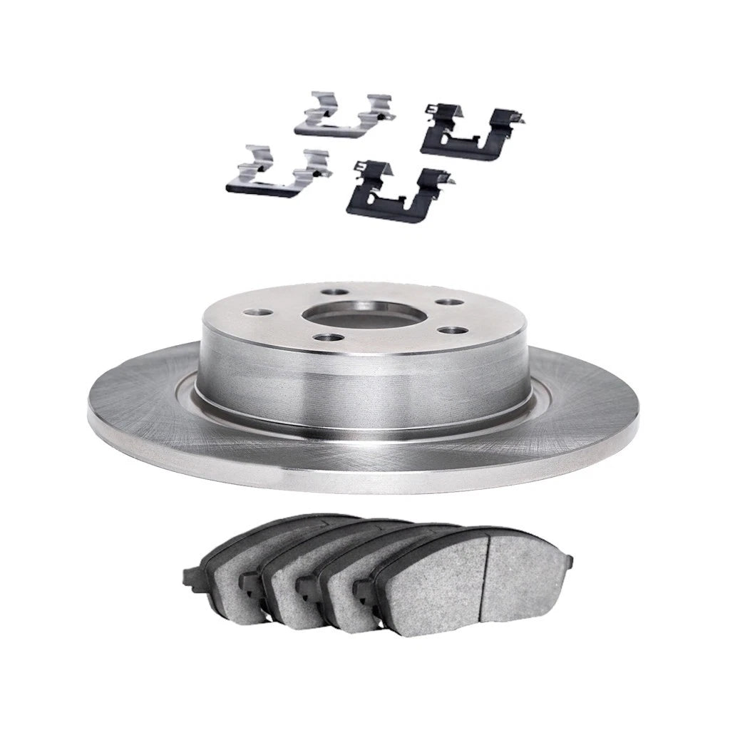 Brake Rotor Set Rear for Audi A6 (1999–2001) ALX-PAU-DF-6512-74181-CLA1