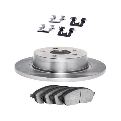 Brake Rotor Set Rear for Audi A6 (1999–2001) ALX-PAU-DF-6512-74181-CLA1