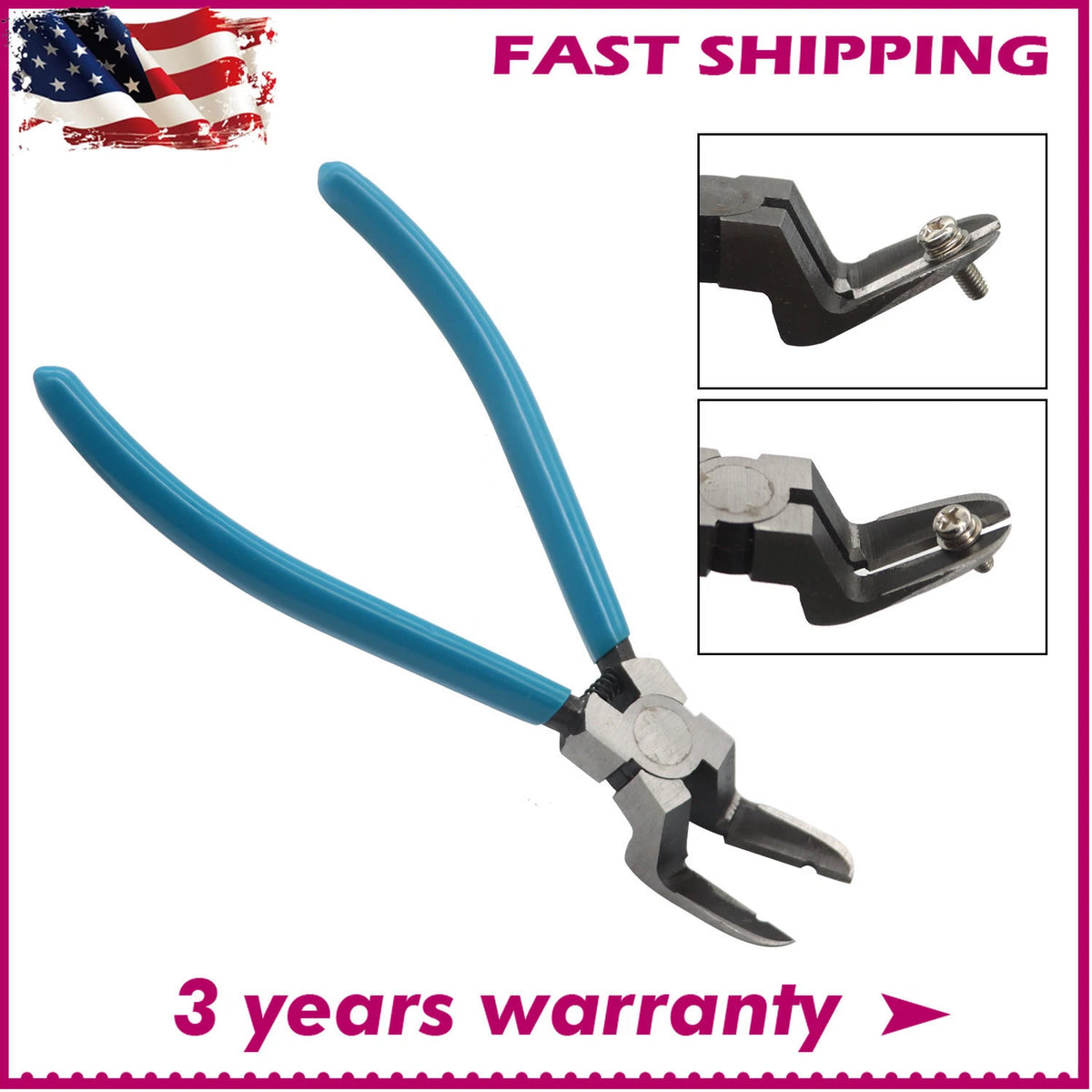 Universal Car Door Panel Trim Clip Removal Tool