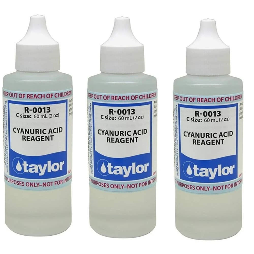 Cyanuric Acid Reagent for Taylor R-0013 (2 oz, Pack of 3)