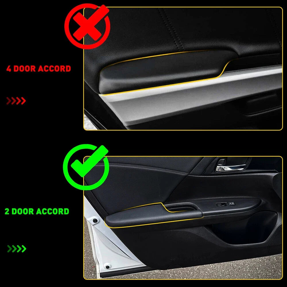 Driver Side Door Panel Arm Rest for Honda Accord 2DR Coupe (2008–2012)