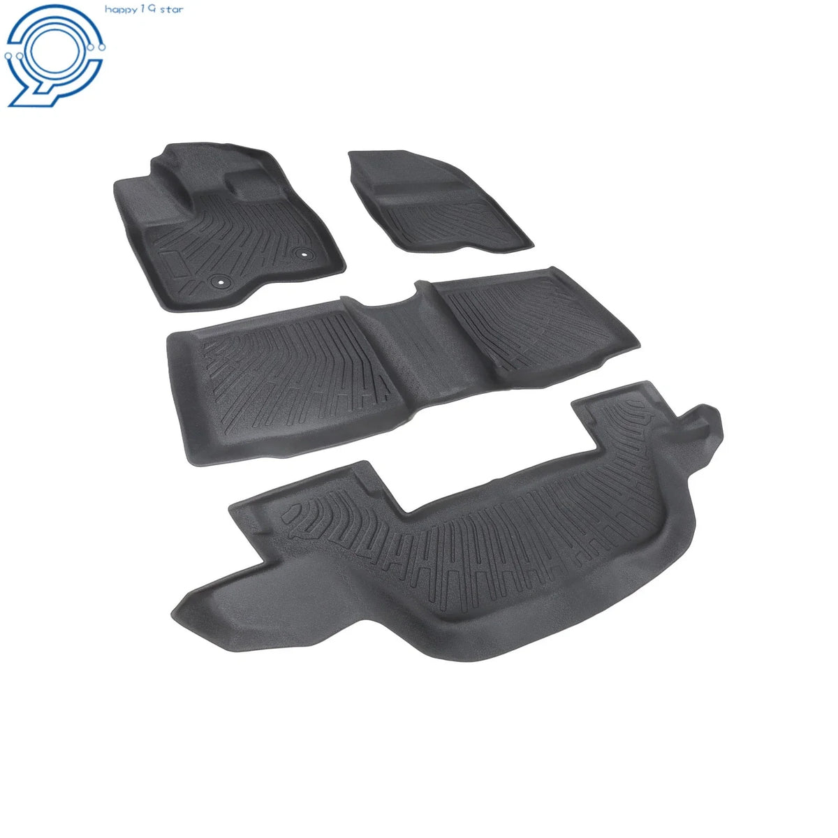 Set of 4 All Weather Floor Mats Liners for Ford Explorer (2011–2014)