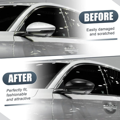 1 Pair Rearview Mirror Cover Overlay Gloss Black for Honda Accord (2018–2021)