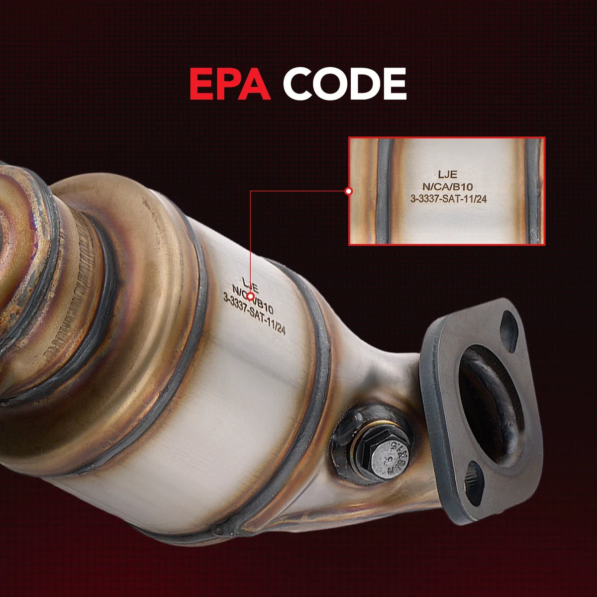 Catalytic Converter for Hyundai Santa Fe Sport 2017–2018 (2.4L)