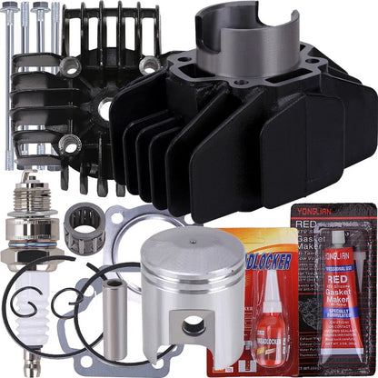 Cylinder Piston Top End Kit for Yamaha YT60 YF60 Tri-Zinger 1984–1986