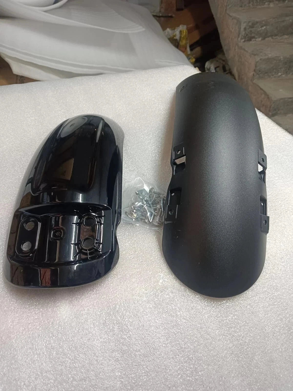 Black High Fender & Flyscreen for Triumph Scrambler 400x (36TA0178, 36TA0148, 36TA0183)