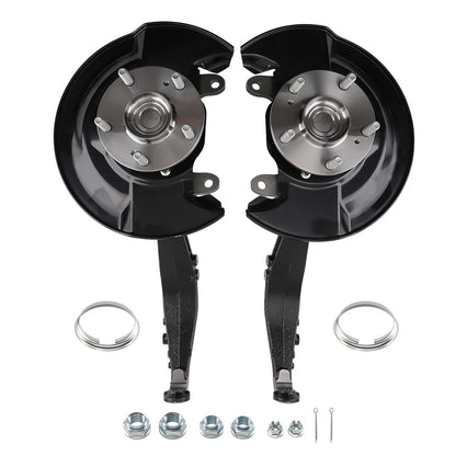 2X Front Wheel Bearing Hub Knuckle Assembly for Honda Accord L4 2003–2007