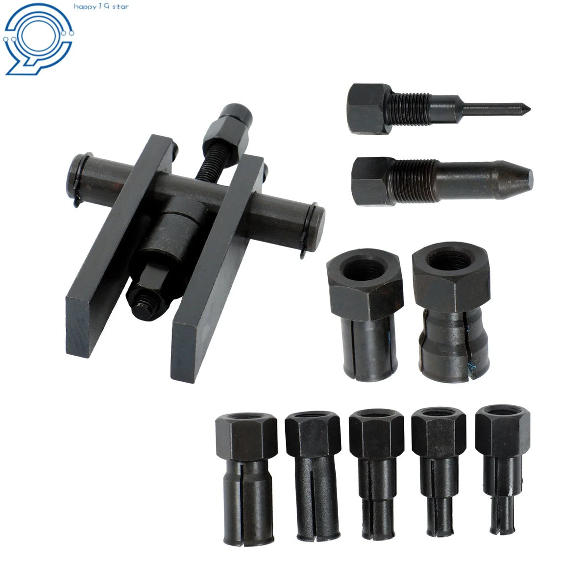 Set of 10 Motorbike Disassembly Tools Bearing Puller Double Jaw