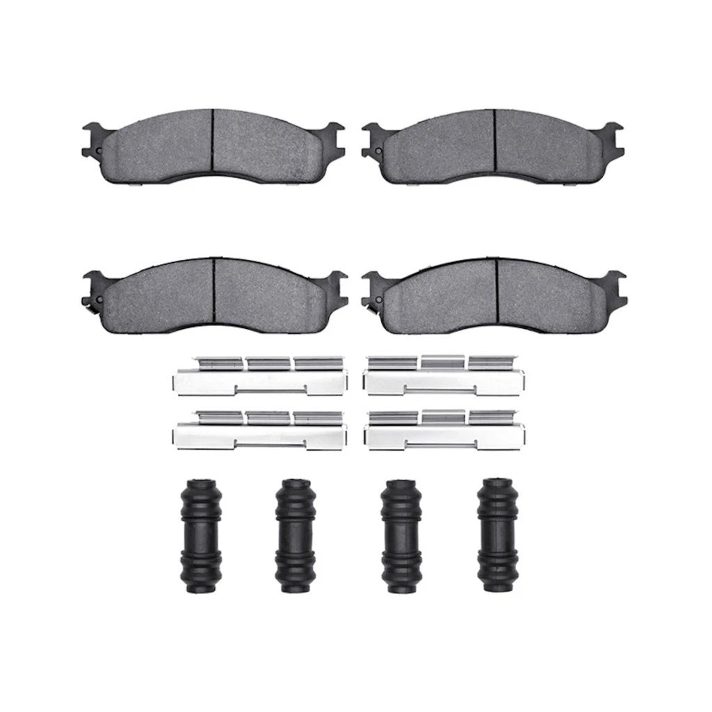 Brake Set for Dodge Ram 2500/3500 (2003–2008) ALX-PAU-DF-7412-40016-CLA1, Drilled & Slotted