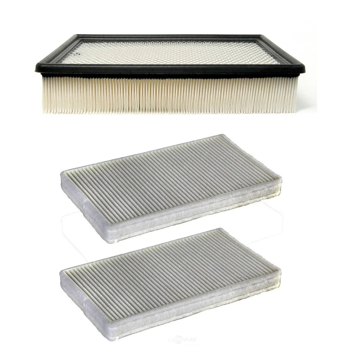 Air Paper Cabin Filter Kit for Silverado Sierra 2500 HD (2015–2019)