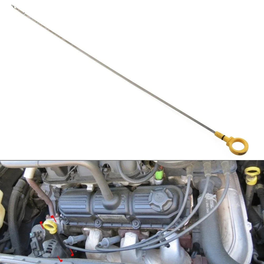 Engine Oil Level Dipstick for Dodge Caravan, Chrysler Pacifica, Town & Country (2008–2023)