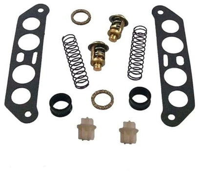 Thermostat Kit for Johnson Evinrude 110 112 115 140 hp V4 (1978–1995) 18-3673 434841