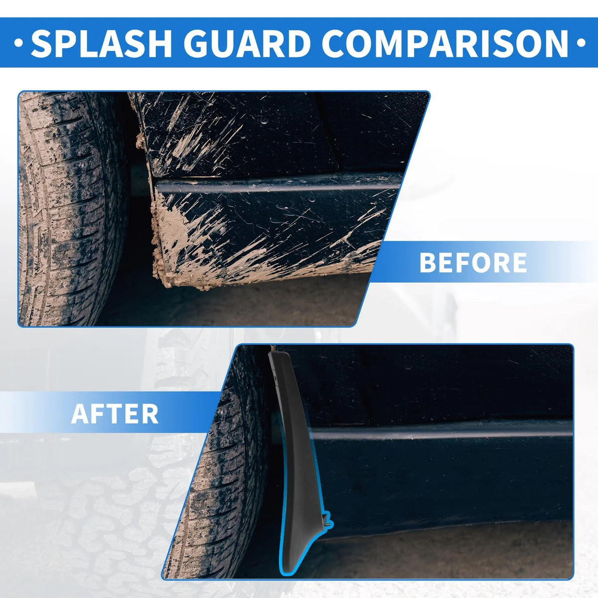 Mud Flaps for Chevrolet Equinox (2025–2026) Front & Rear Splash Guards