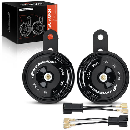 2X Metal Disc Horns for Hyundai (76.5mm, 430Hz, 12V)