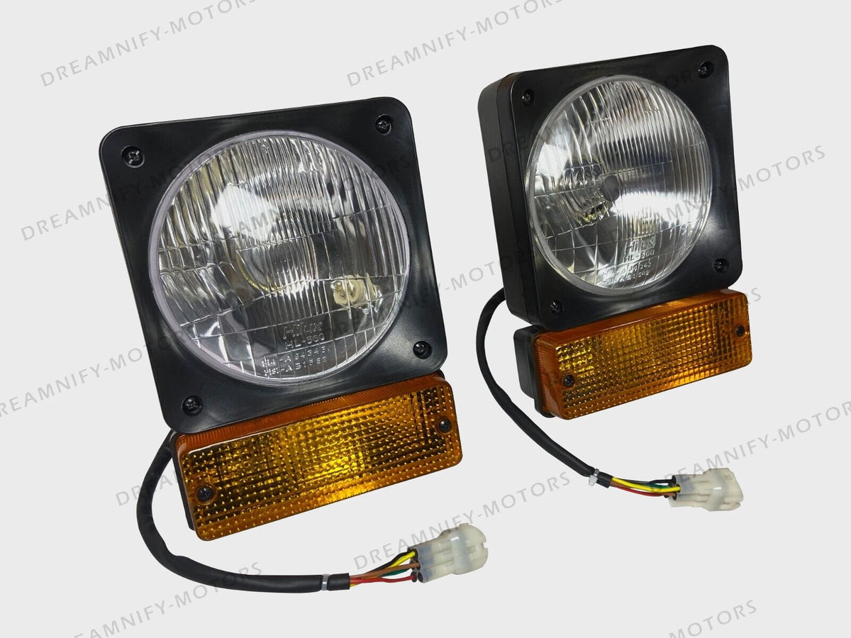 Headlamp Assembly Set of 2 for JCB (700/21100, 262/68200)
