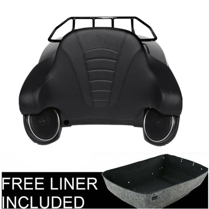 Trunk Speaker Light Backrest Pad for Harley Street Glide (2014–2026)