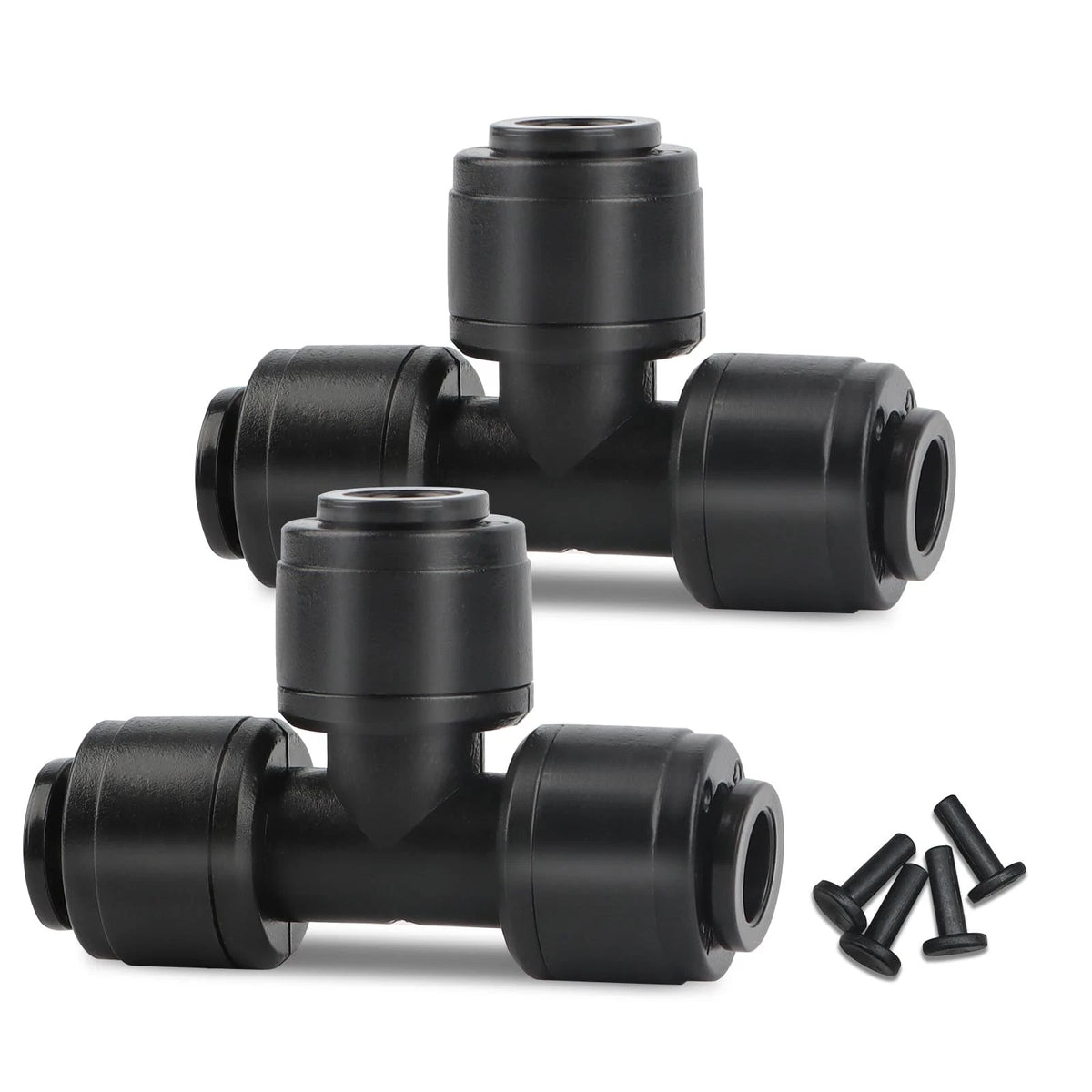 30PCS Drip Irrigation Tee Fittings 1/4 Inch Barbed Connectors
