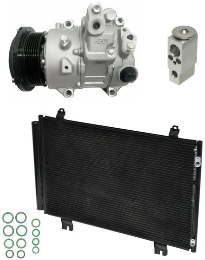 A/C Compressor Kit With Condenser for Lexus LS460 4.6L (2017–2017)
