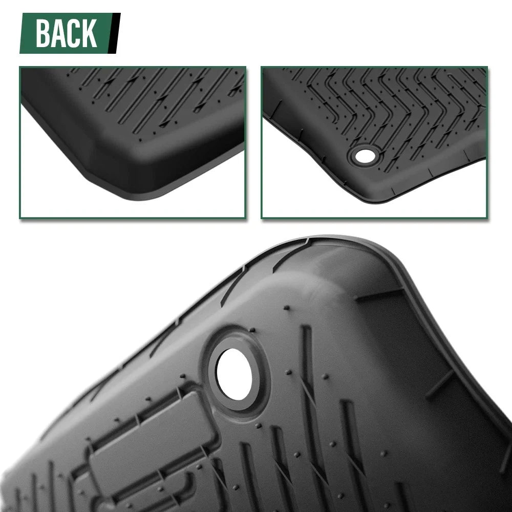 Set of TPE Floor Mats for Cadillac XT4 (2019–2025) All Weather Protection