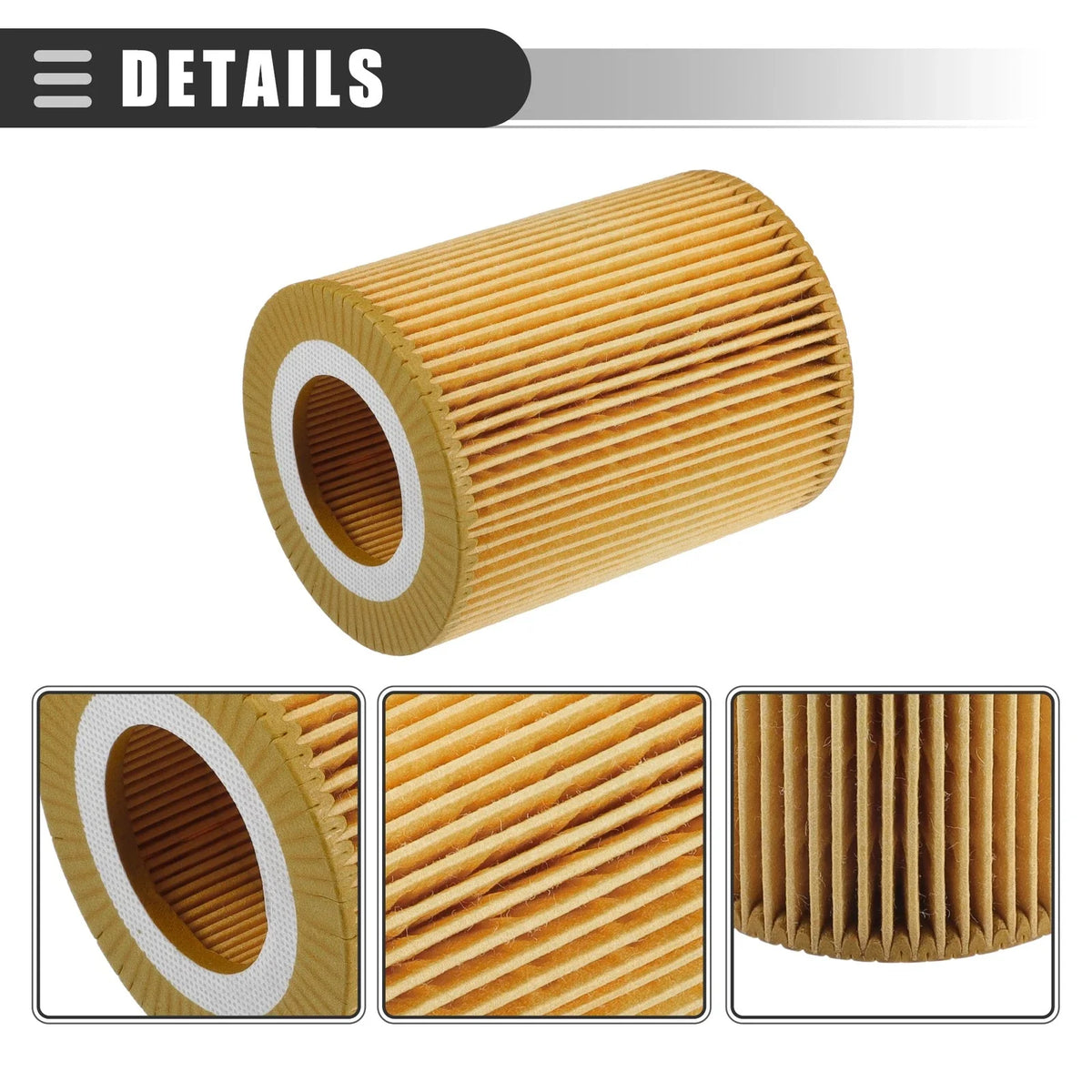 Engine Oil Filter with Gasket Set for BMW 330Ci (2001–2006) No. 11427512300