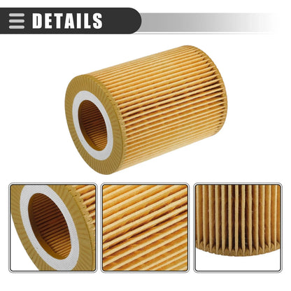 Engine Oil Filter with Gasket Set for BMW 330Ci (2001–2006) No. 11427512300
