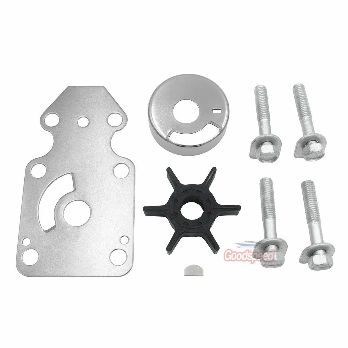 Water Pump Impeller Repair Kit 63V-W0078 for Yamaha 9.9/15 HP (1990–2023)