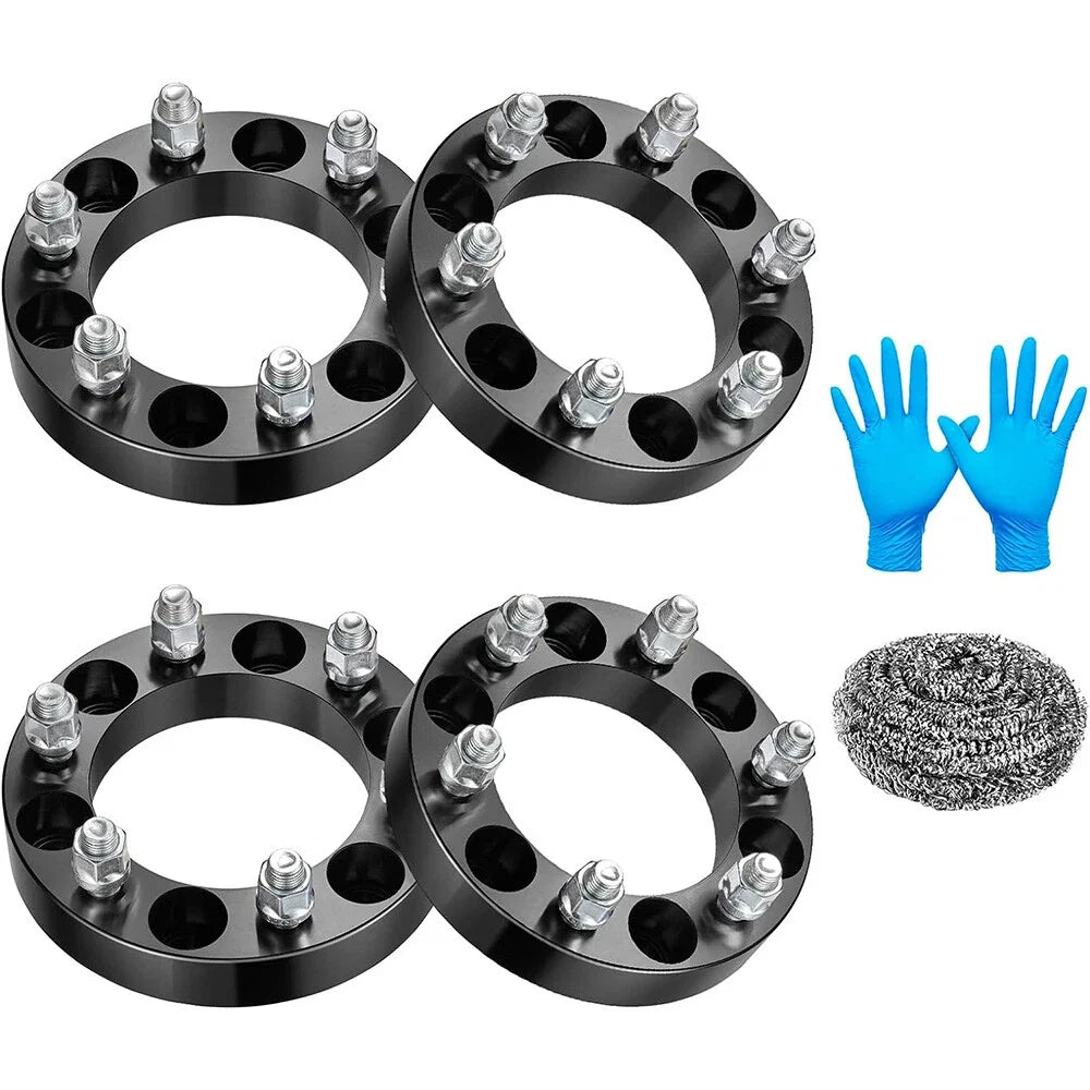 Set of 4 Wheel Spacers 1.25 Inch 6x5.5 for GMC Sierra 1500 (1999–2021)