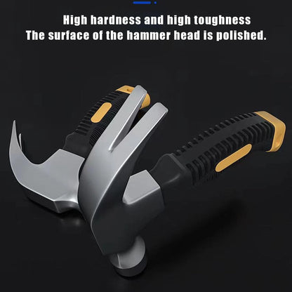 2 Pack Small Claw Hammer for Kids - Non-Slip Handle Mini Steel Head