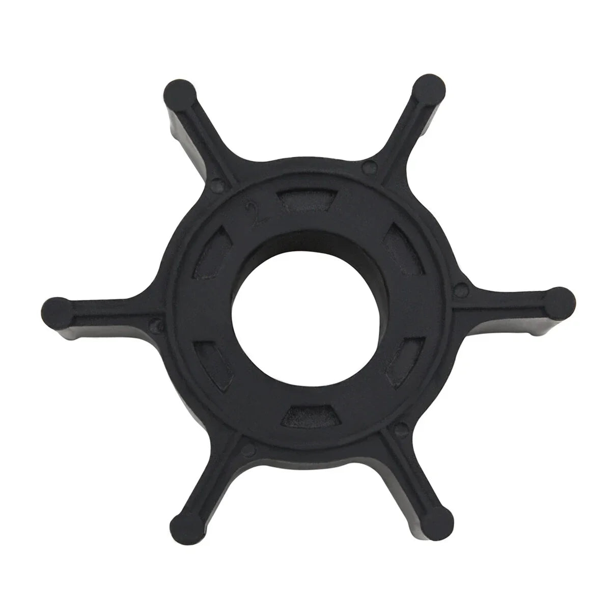 Water Pump Impeller for Yamaha Outboard 6&8HP (2-Stroke) (Replaces 6G1-44352-00)